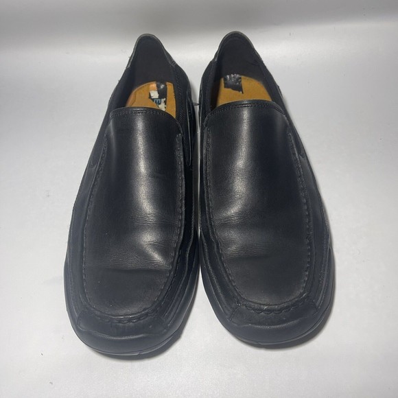 Men's Timberland Earthkeepers Anti-Fatigue Black Leather Loafers US Size 9M - Picture 3 of 11